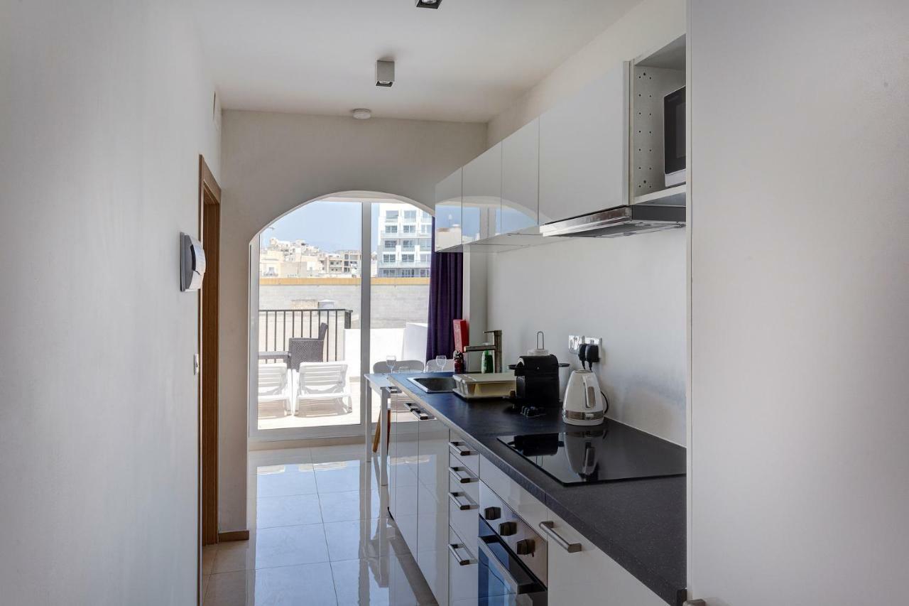 Cosy 1Br Penthouse With Terrace, Great Location Apartment Gzira Exterior photo